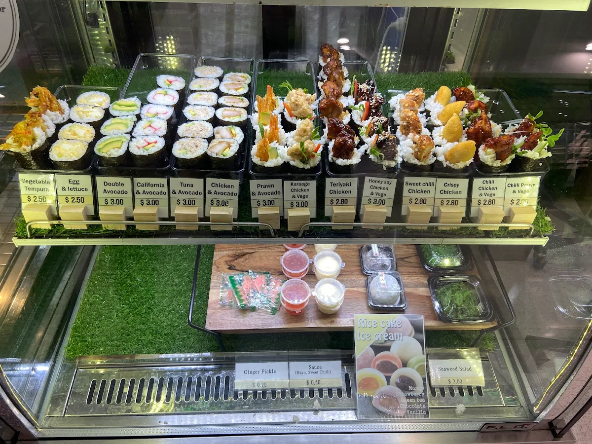 Menu, Sushistop Burpengary