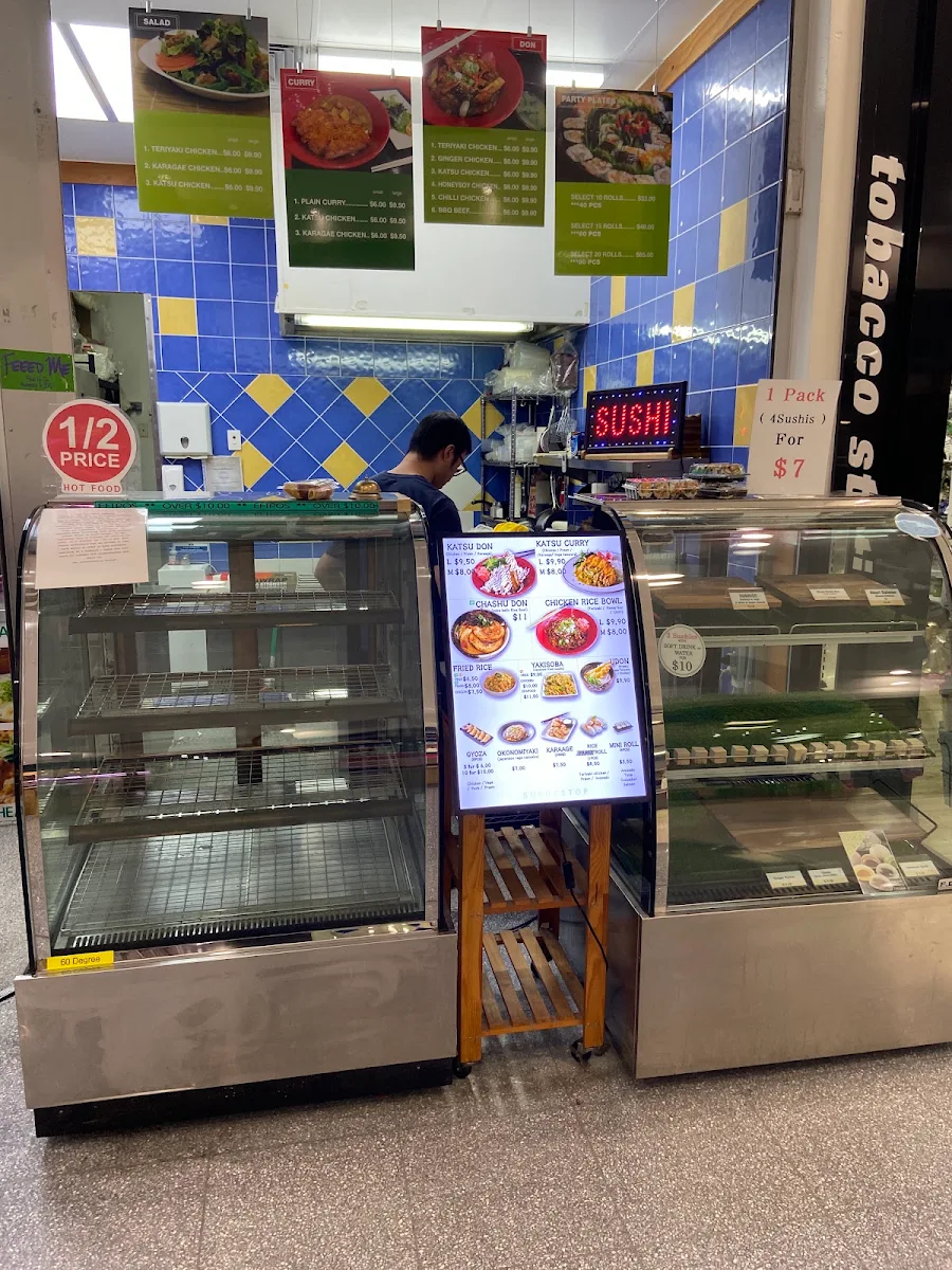 Menu, Sushistop Burpengary