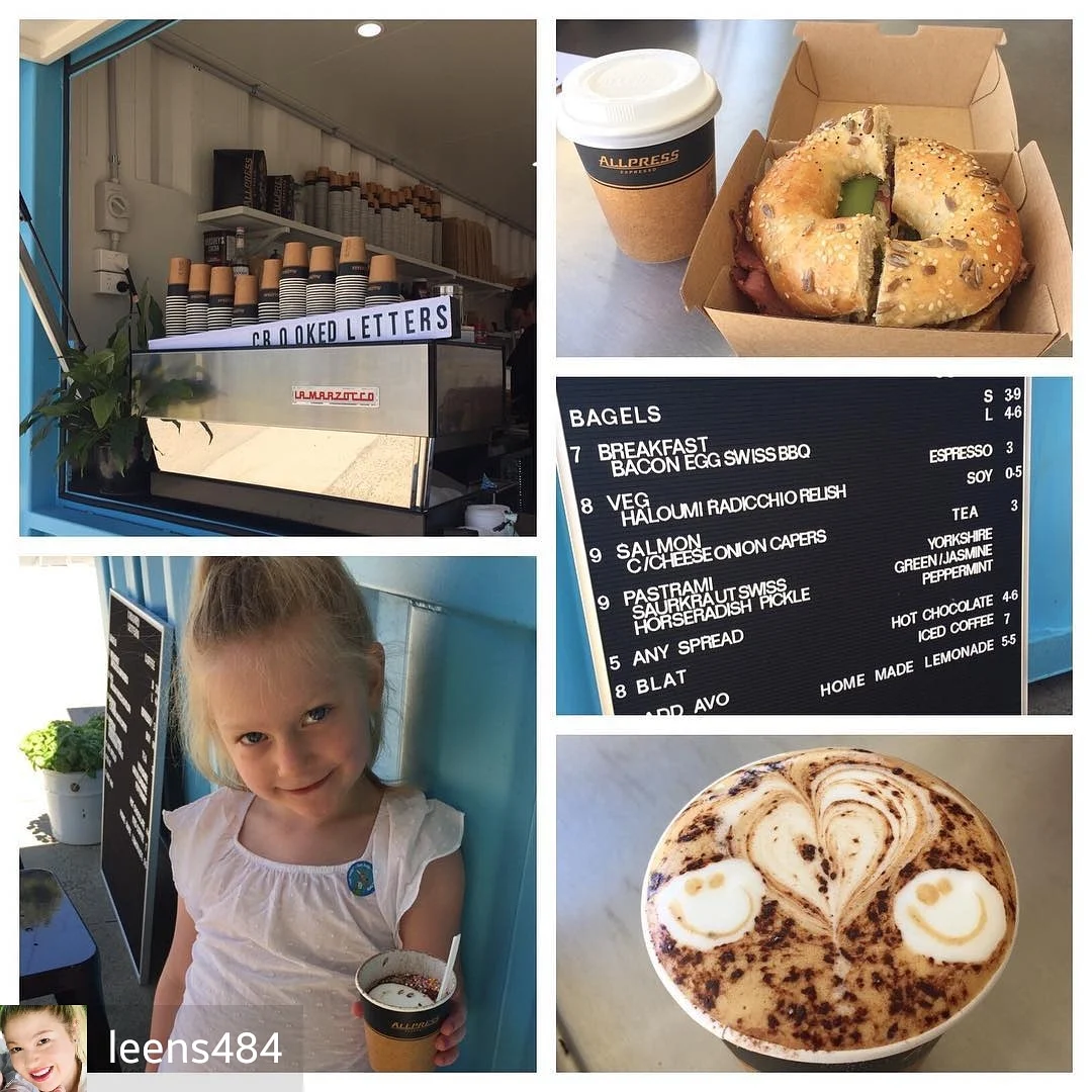 Menu, Tuckshop Drive Thru Coffee