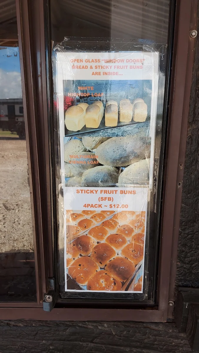 Menu, Colton Bakehouse