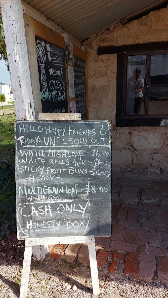 Menu, Colton Bakehouse