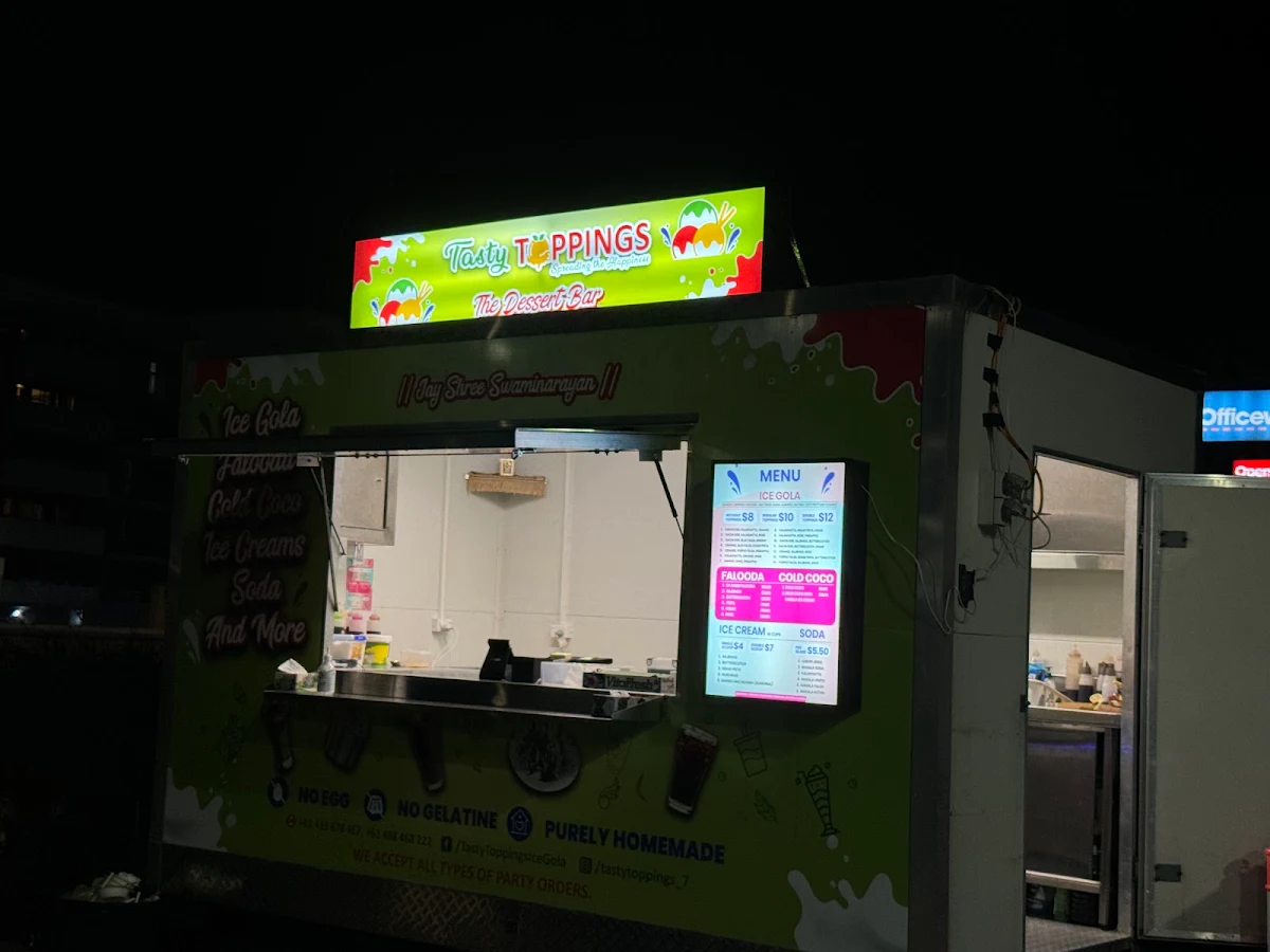 Menu, Tasty Toppings