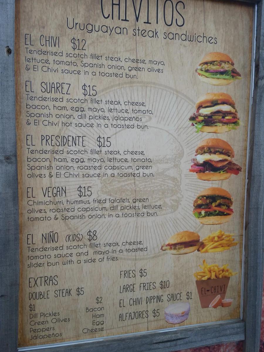 Menu, Welcome to Thornbury