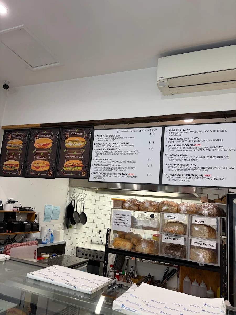 Menu, A Simple Sandwich