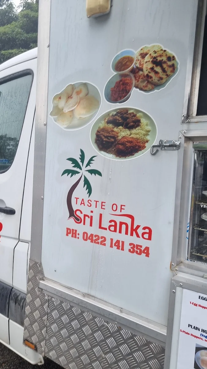Menu, R&R Taste of Sri Lanka