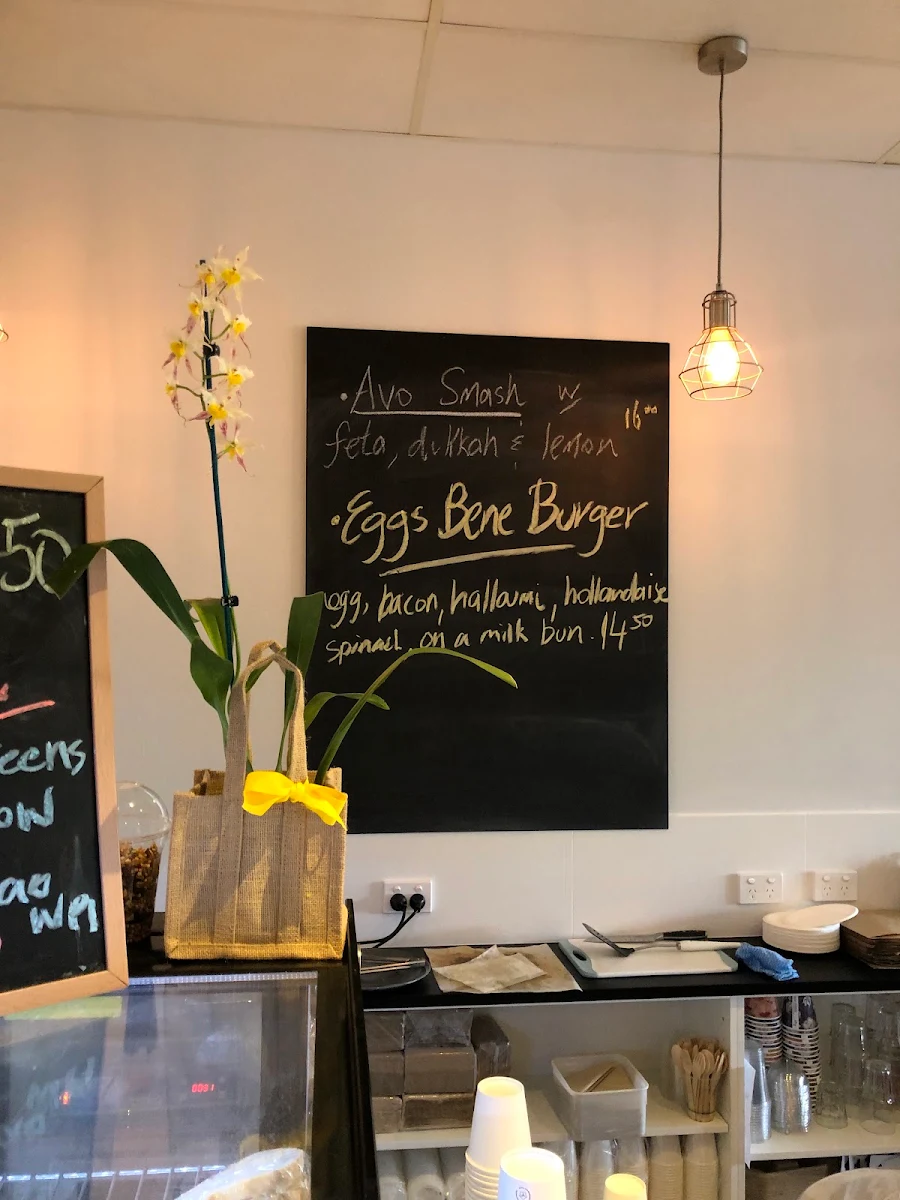 Menu, Full Moon Espresso