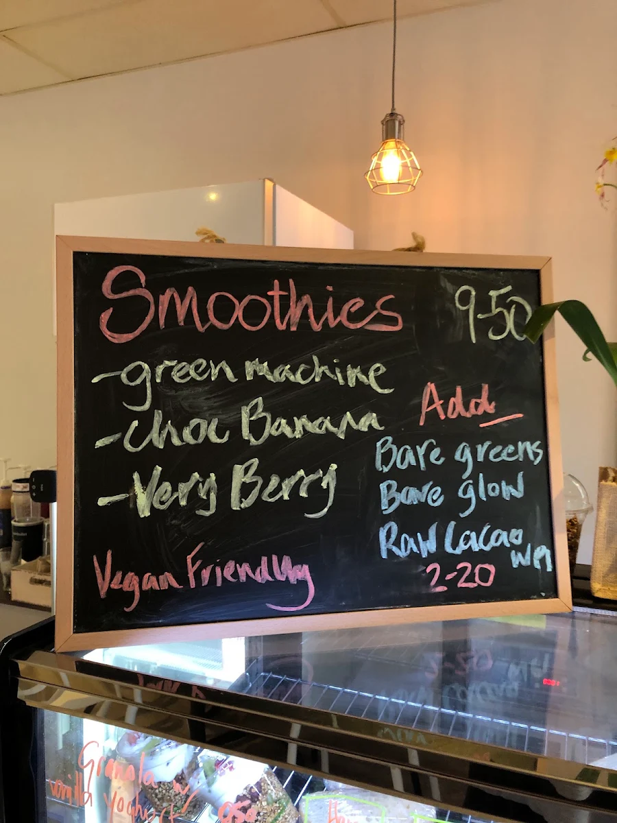 Menu, Full Moon Espresso