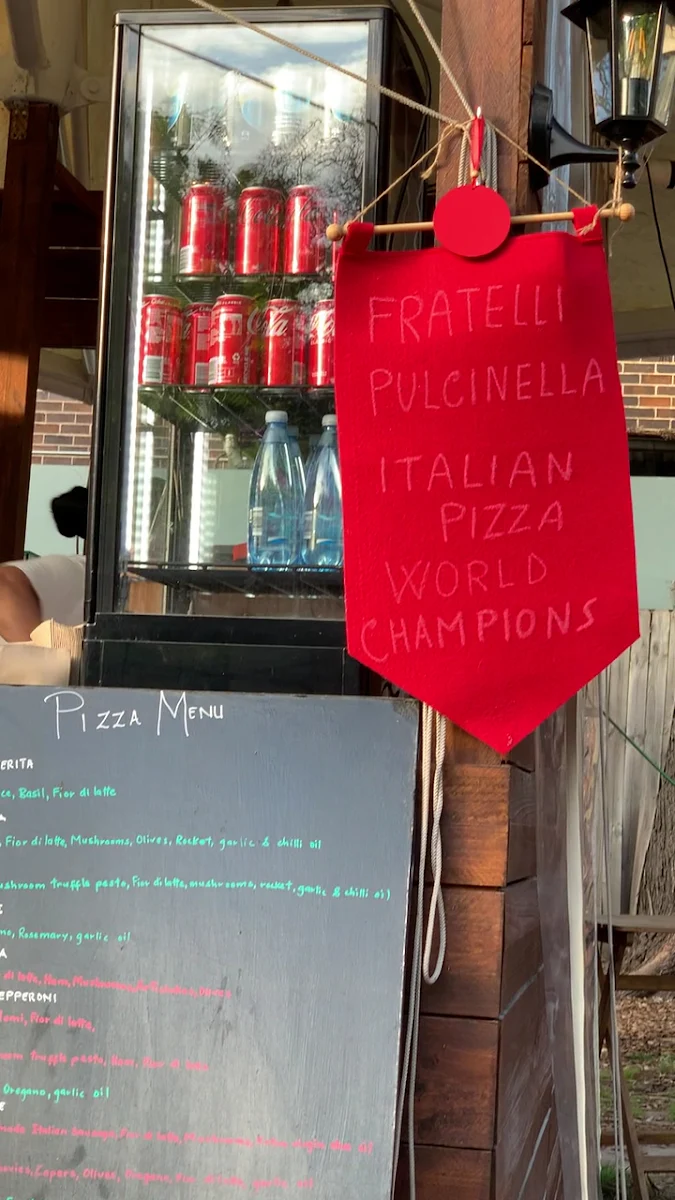 Menu, Fratelli Pulcinella Parramatta