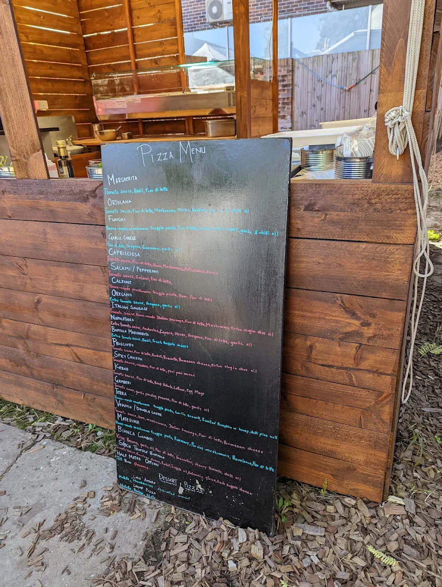 Menu, Fratelli Pulcinella Parramatta