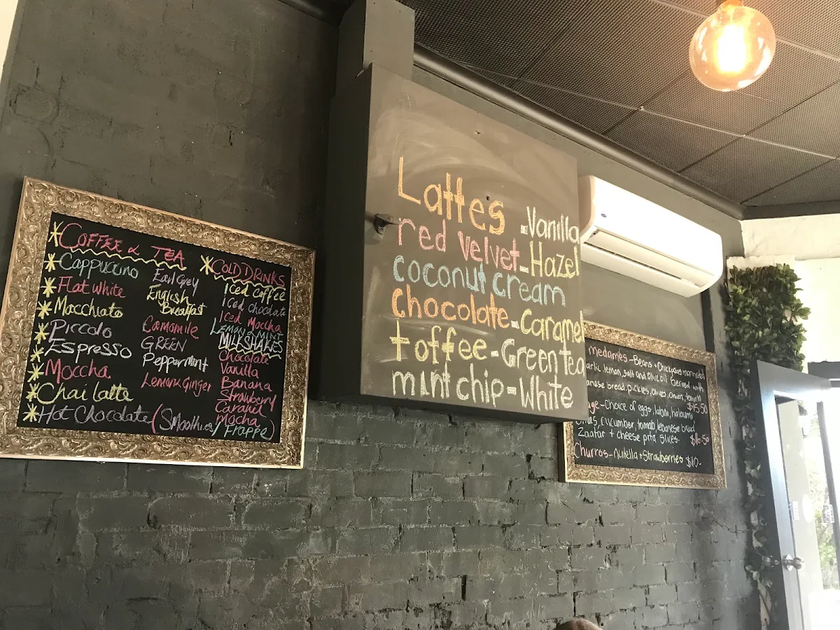 Menu, The Hungry Spoon Cafe Oatley