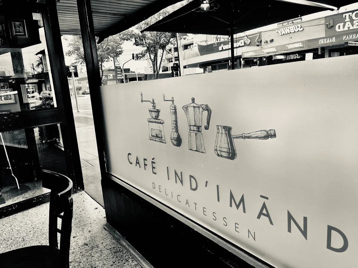 Menu, Café Ind’Imand