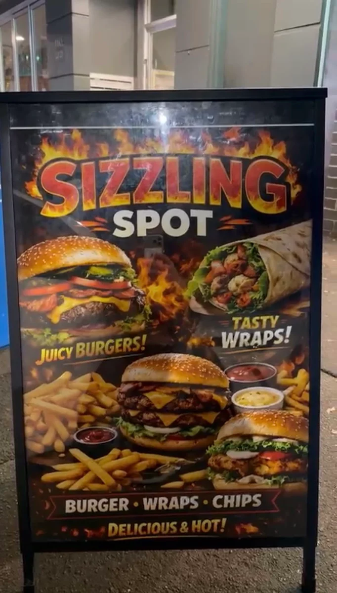 Menu, Sizzling Spot