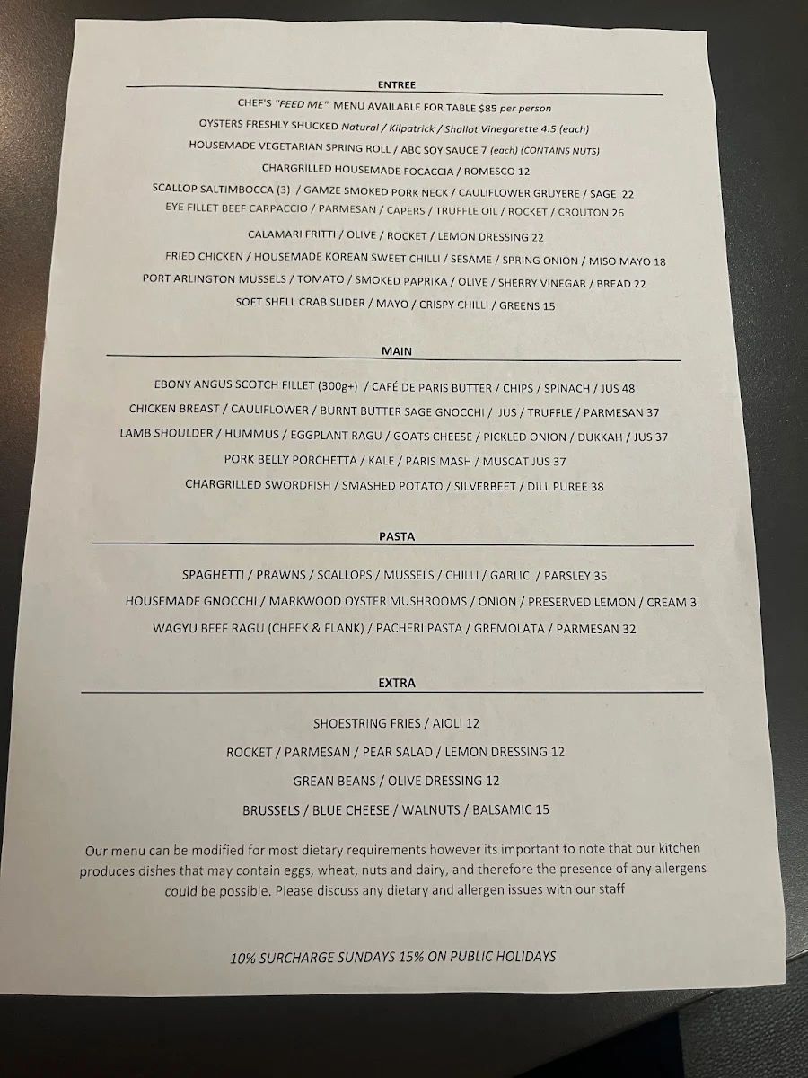 Menu photo 1