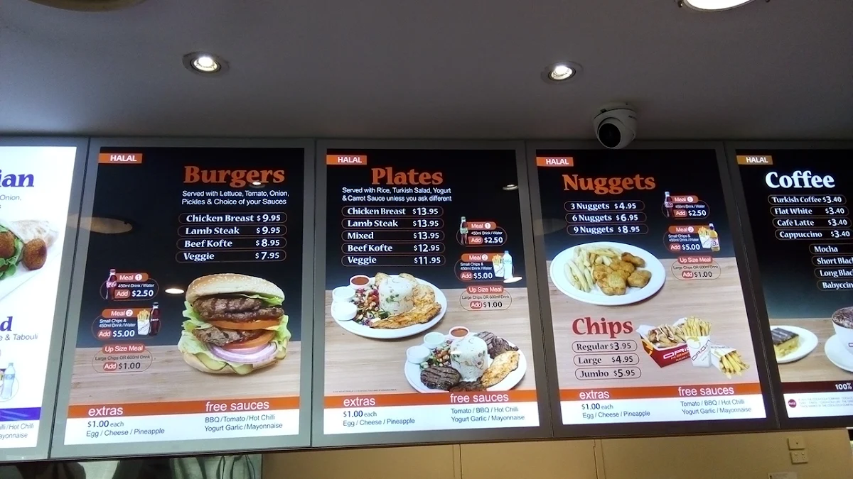 Menu, Origin Kebabs Labrador Drive-Thru