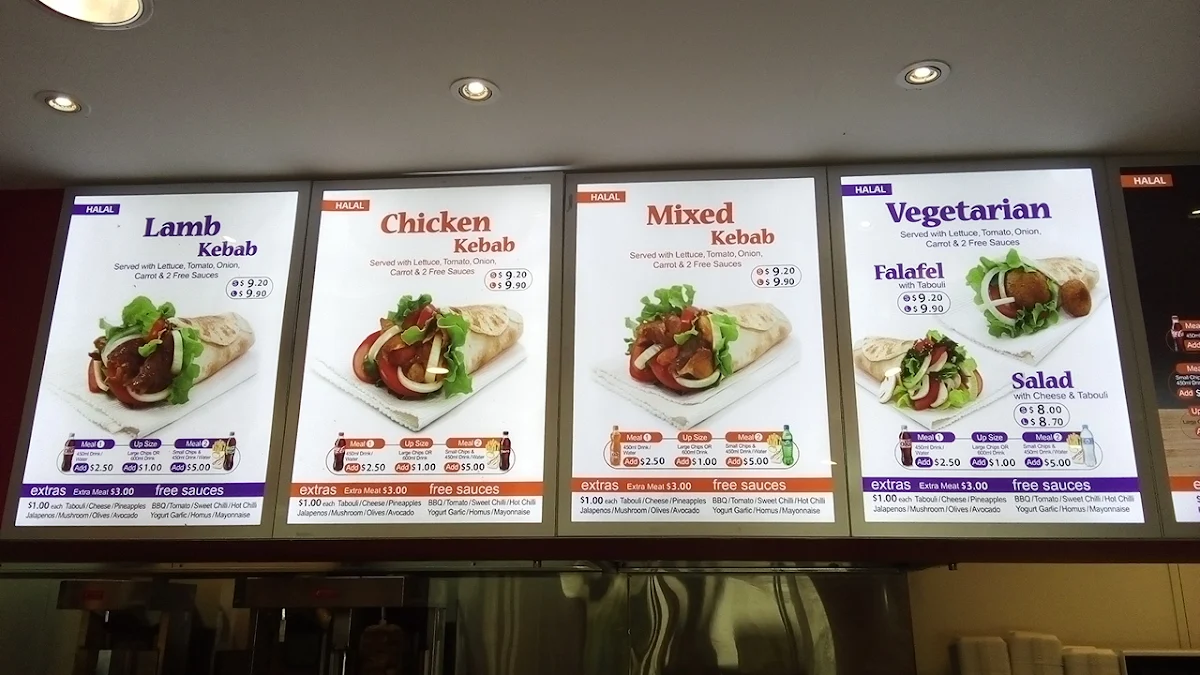 Menu, Origin Kebabs Labrador Drive-Thru
