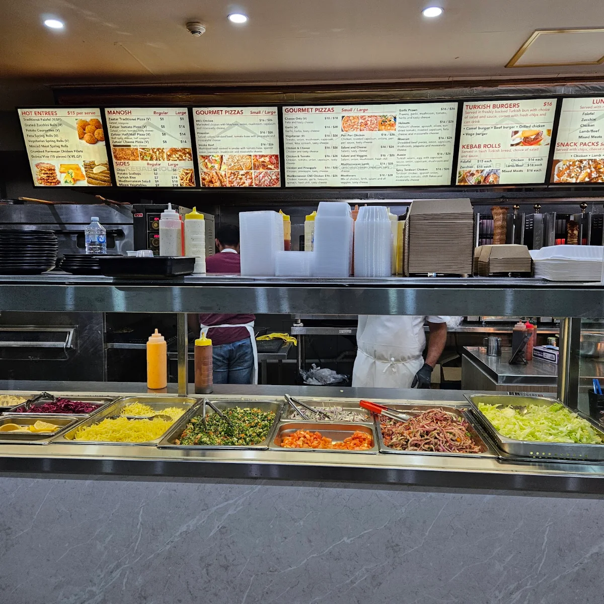 Menu, Star Kebab House Fyshwick