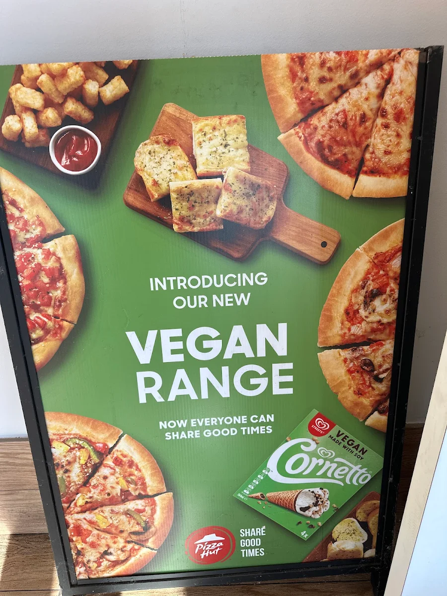 Menu, Pizza Hut Para Vista