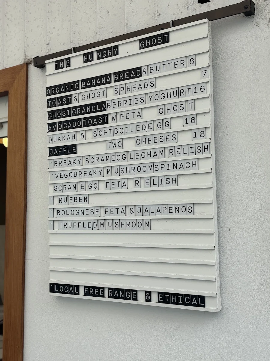 Menu, The Hungry Ghost