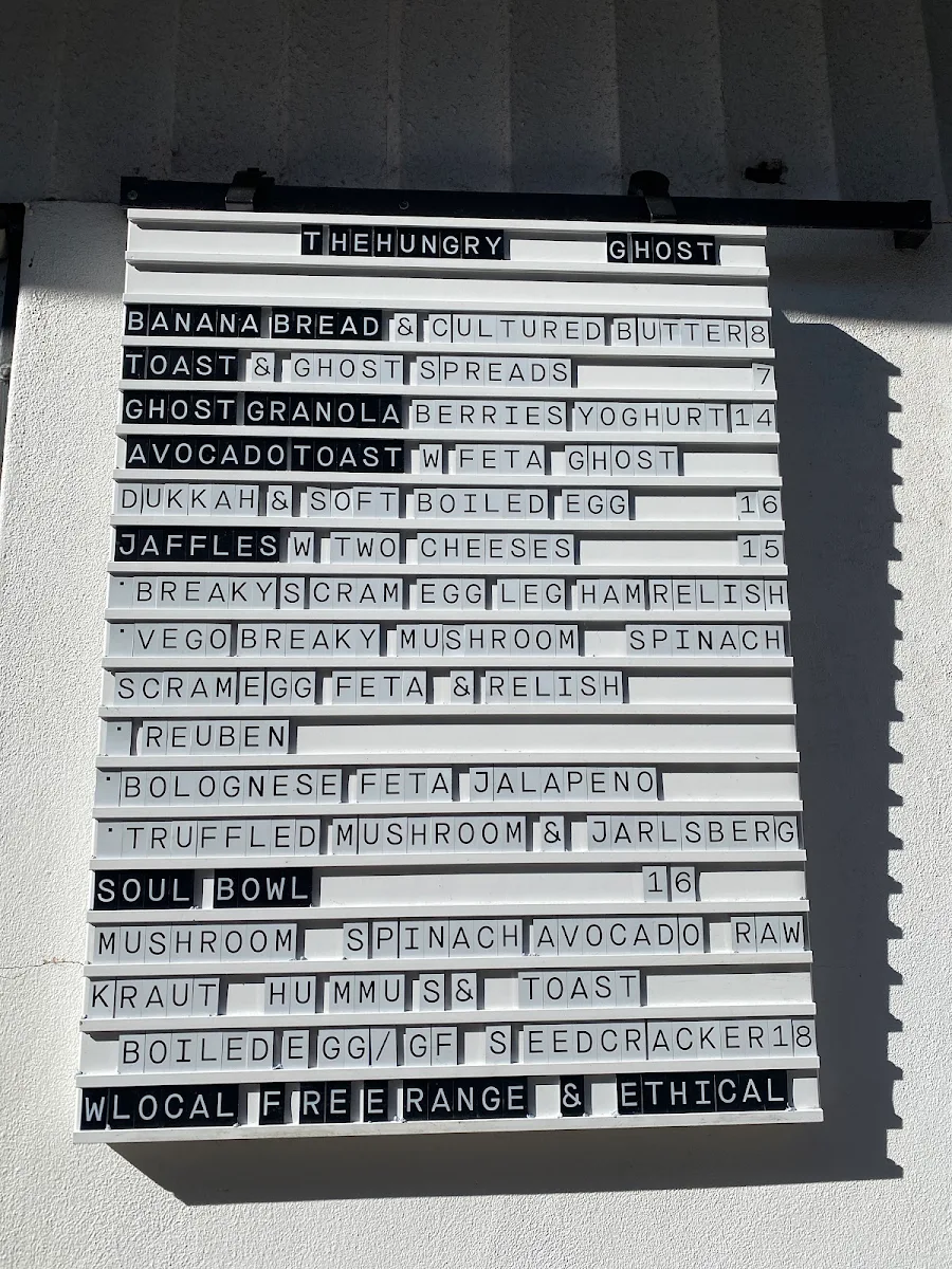 Menu, The Hungry Ghost