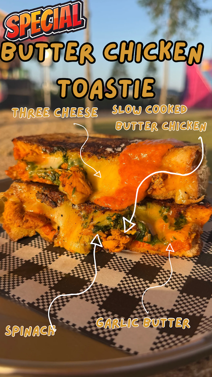 Menu, Sunshine Toastie Co
