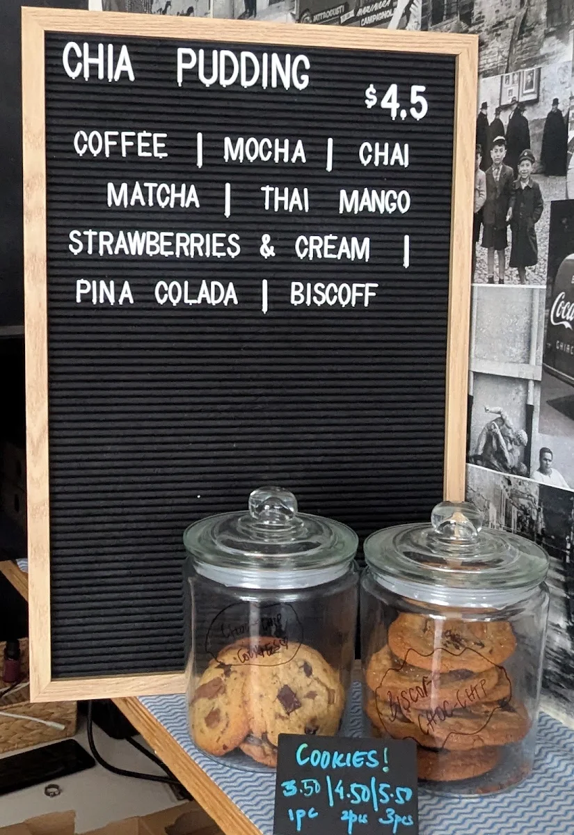 Menu, Single Shot Cafe