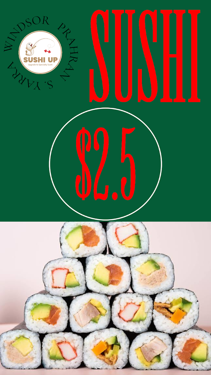 Menu, Sushi Up