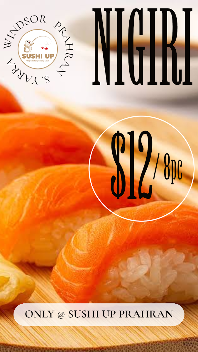 Menu, Sushi Up