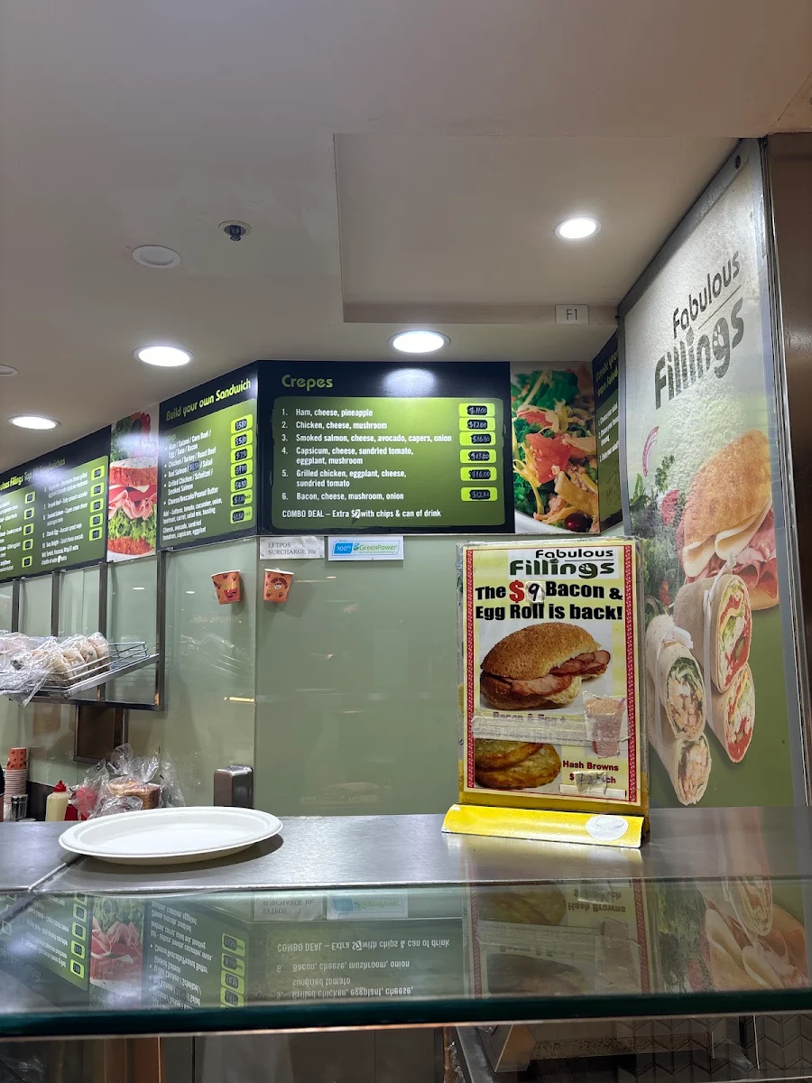 Menu, Fabulous Fillings