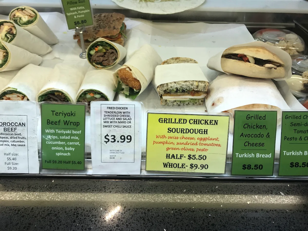 Menu, Fabulous Fillings