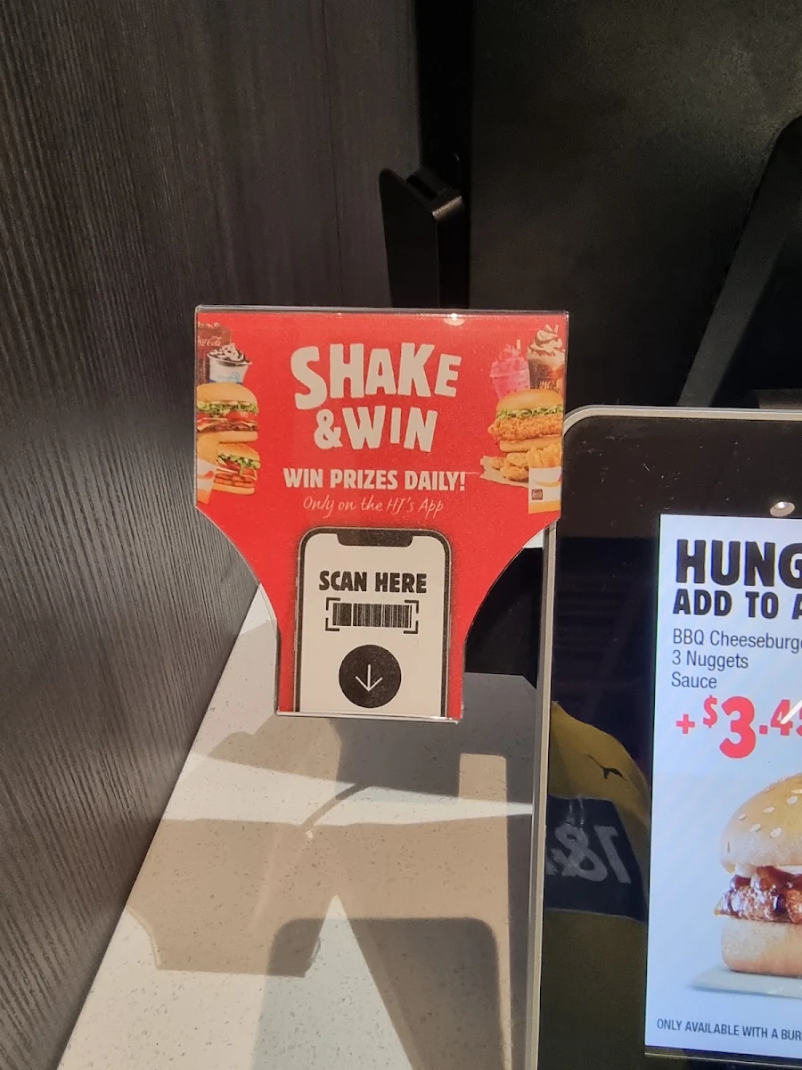 Menu, Hungry Jack's Burgers Hillcrest