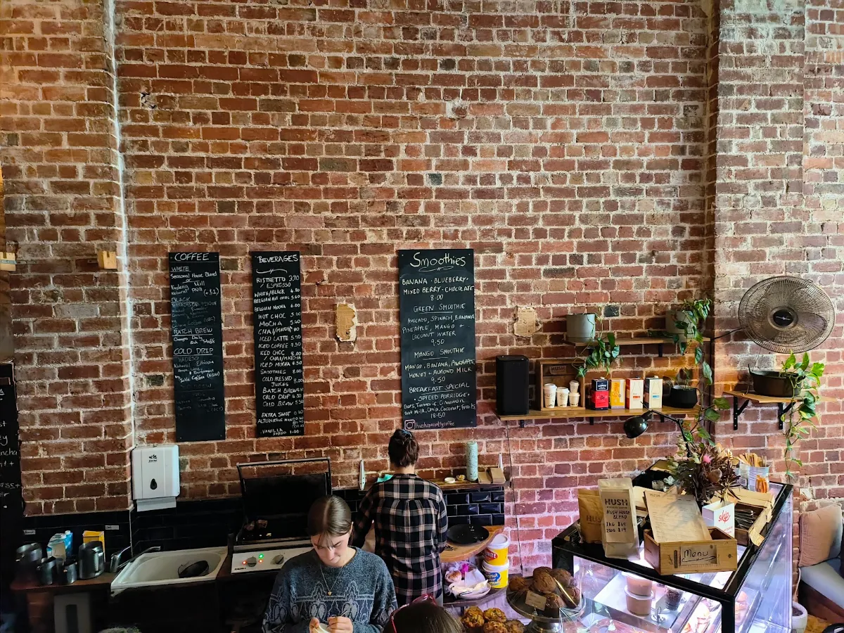 Menu, Hush Specialty Coffee