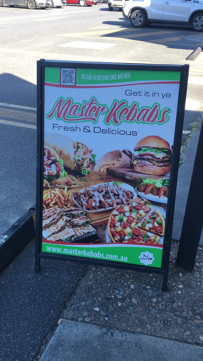 Menu, Master Kebabs North Boambee Valley