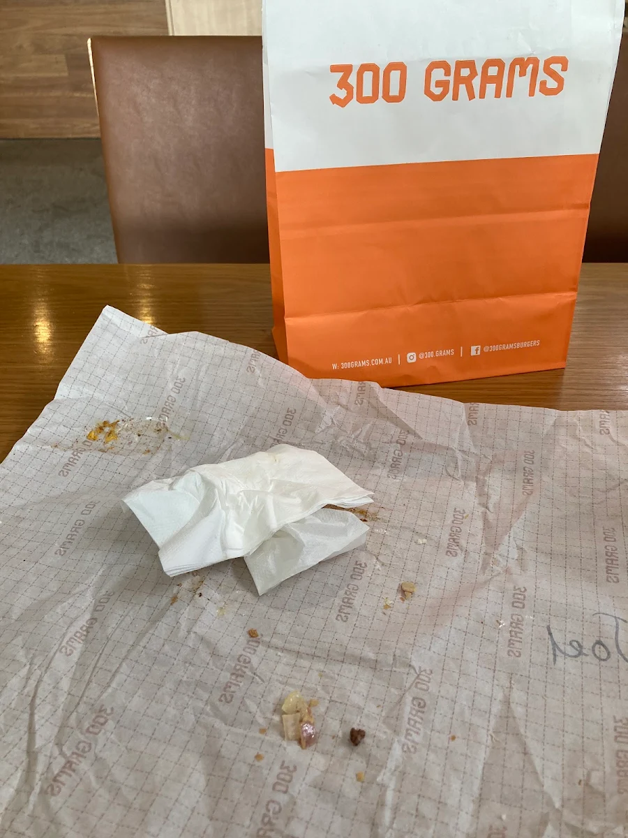 Menu, 300 Grams