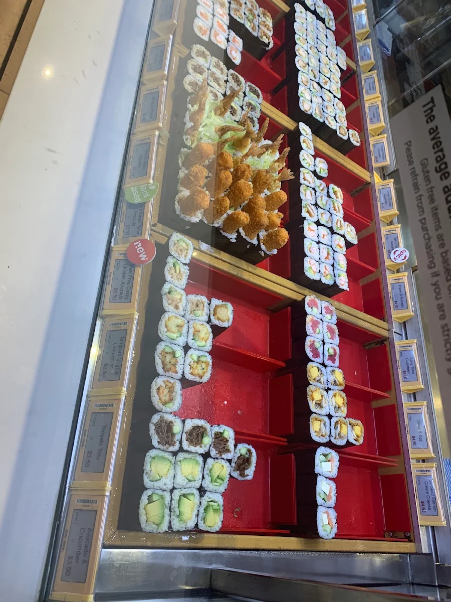 Menu, Sushi Hub Top Ryde