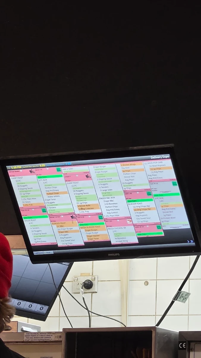 Menu, KFC Miranda