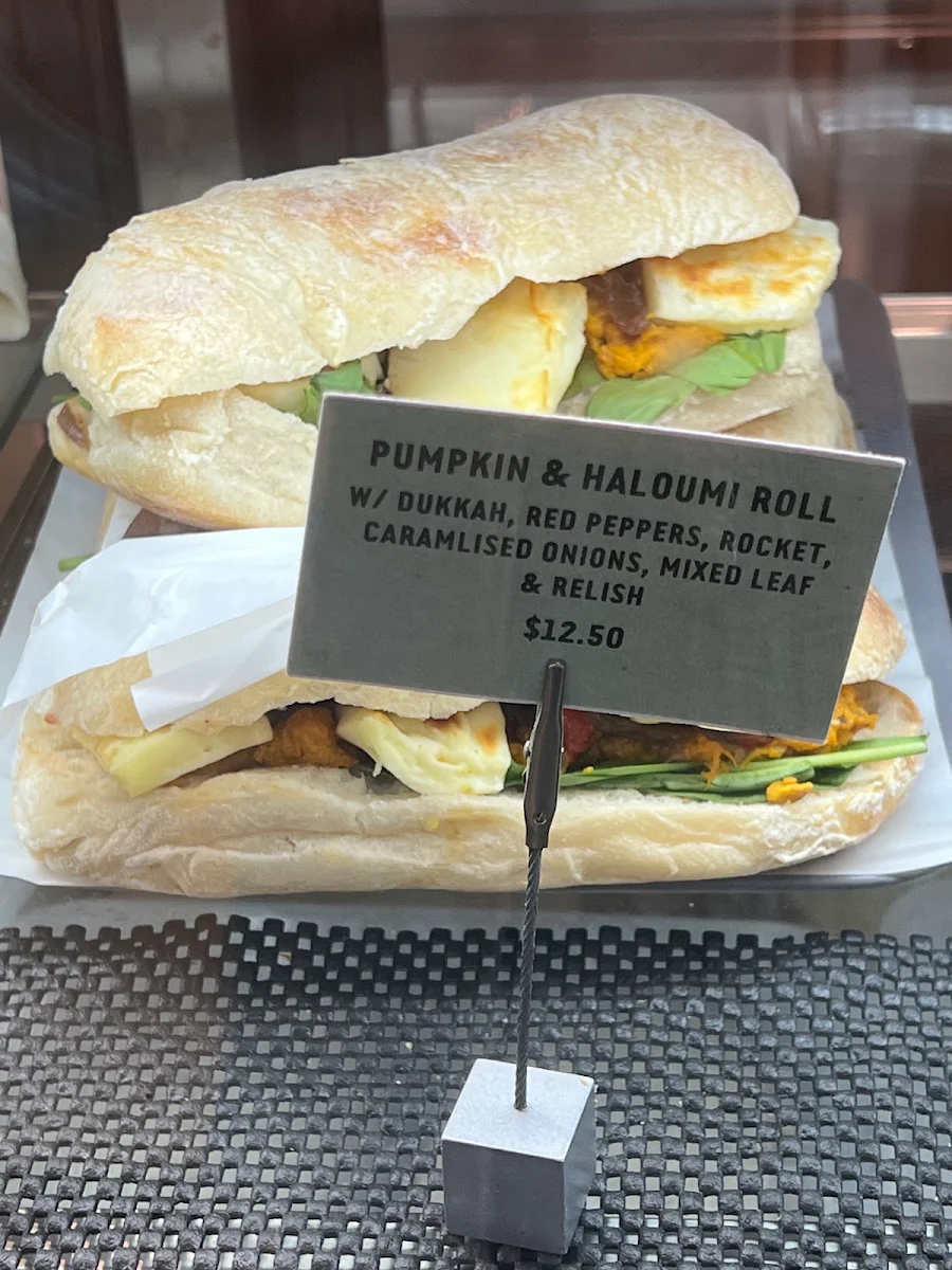 Menu, Axil Coffee Roasters