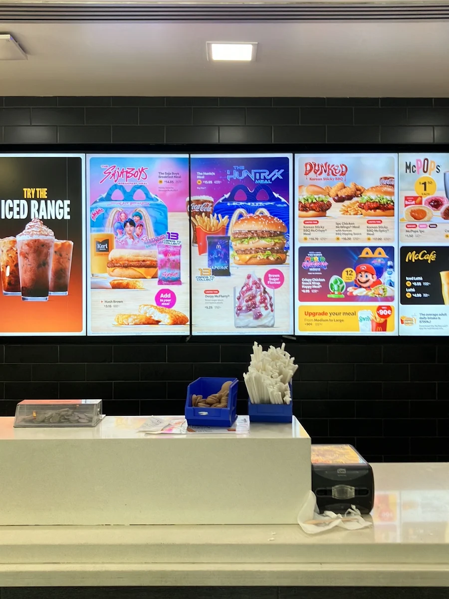 Menu, McDonald's Mittagong