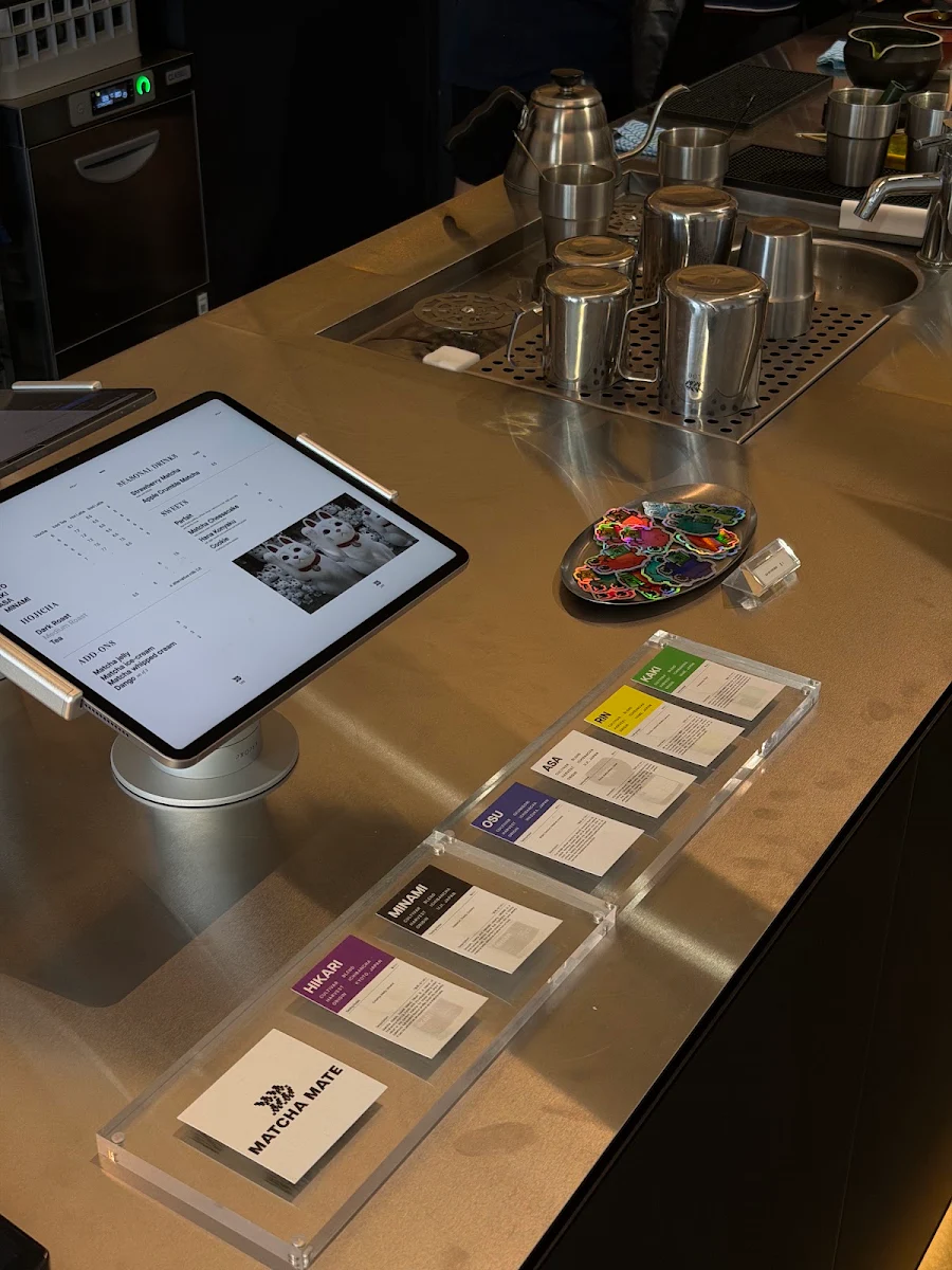 Menu, Matcha Mate 100