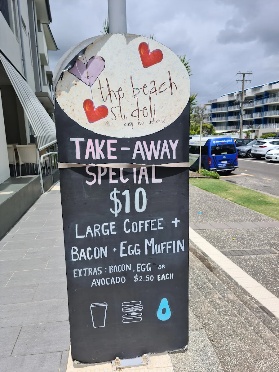 Menu, Beach Street Deli