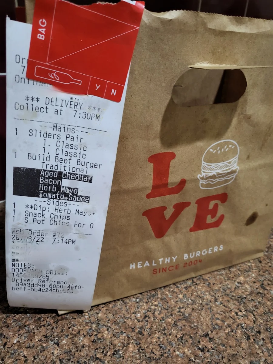 Menu, Grill'd Burgers - Macarthur Square