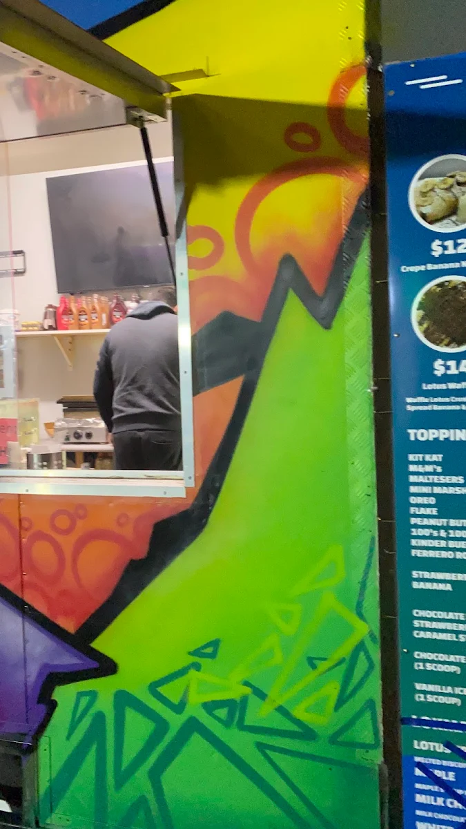 Menu, Magic Bites Crepes Acai