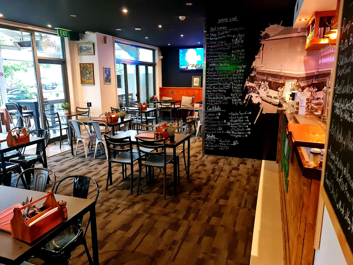 Menu, Qure Bar & Grill