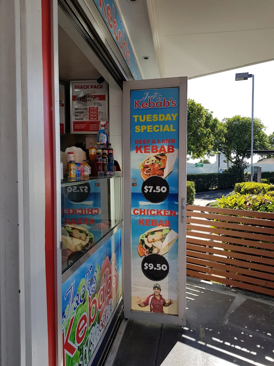 Menu, Jack’s Kebabs