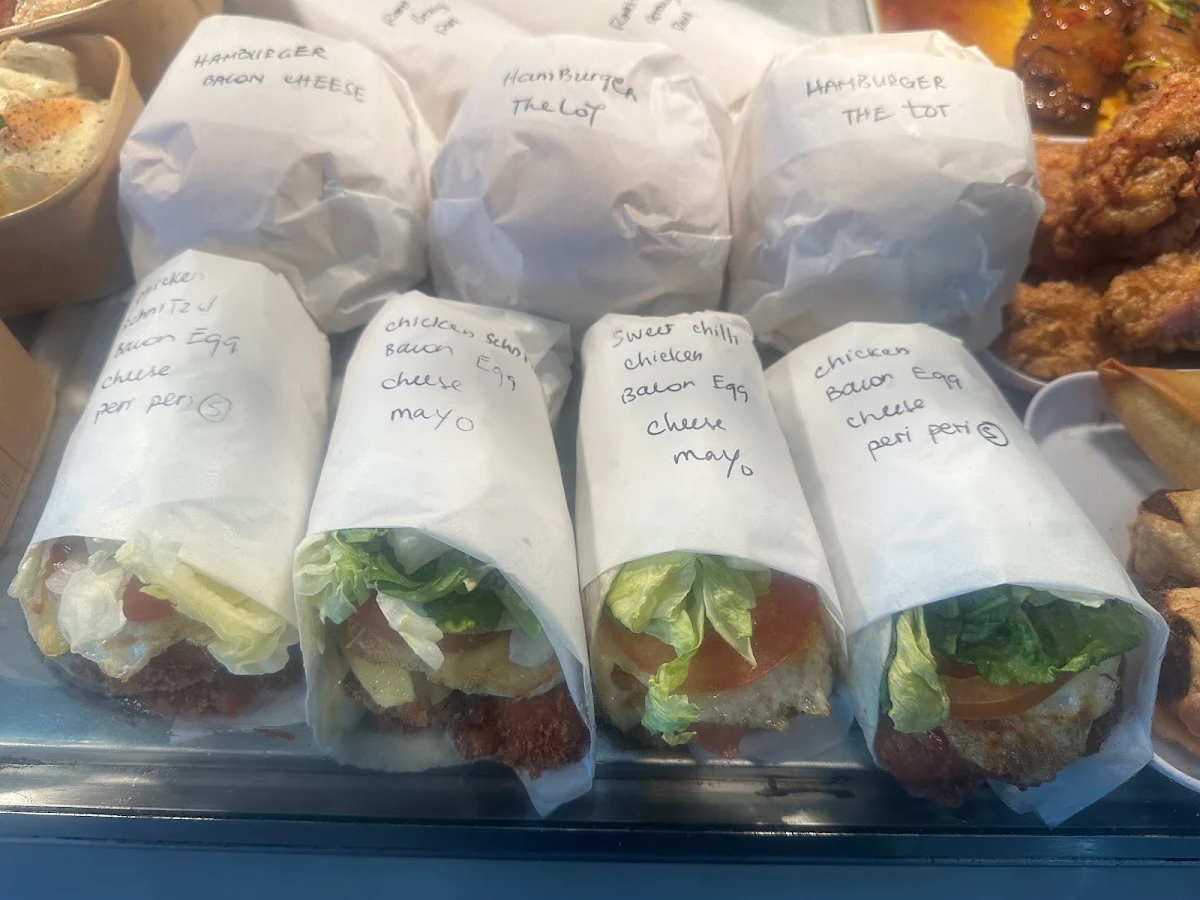 Menu, Vin Cafe & Lunch Bar