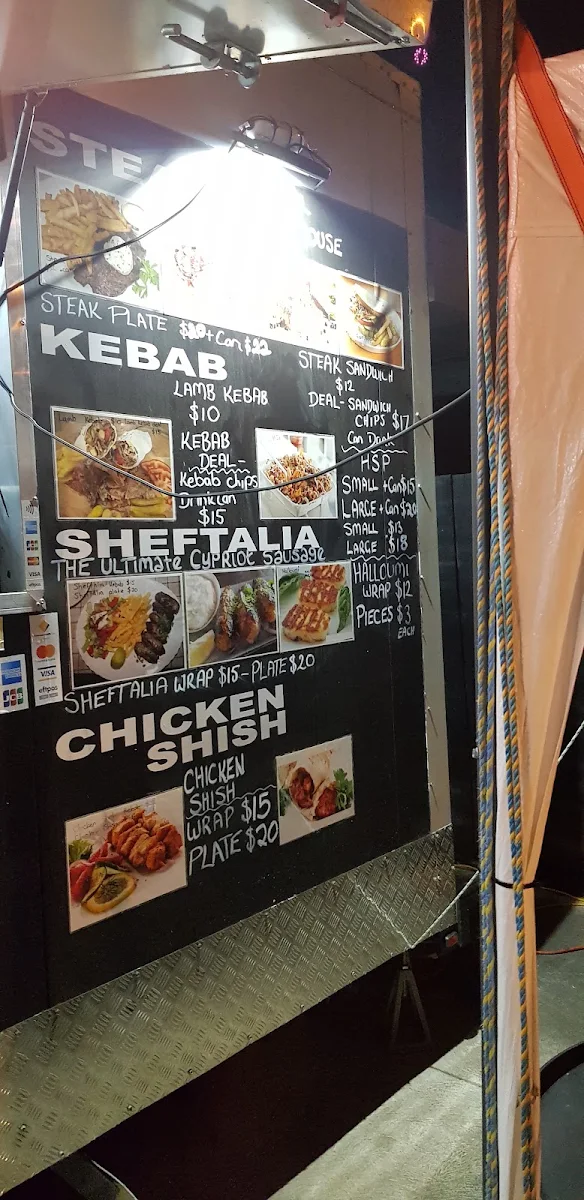 Menu, The Grillfather