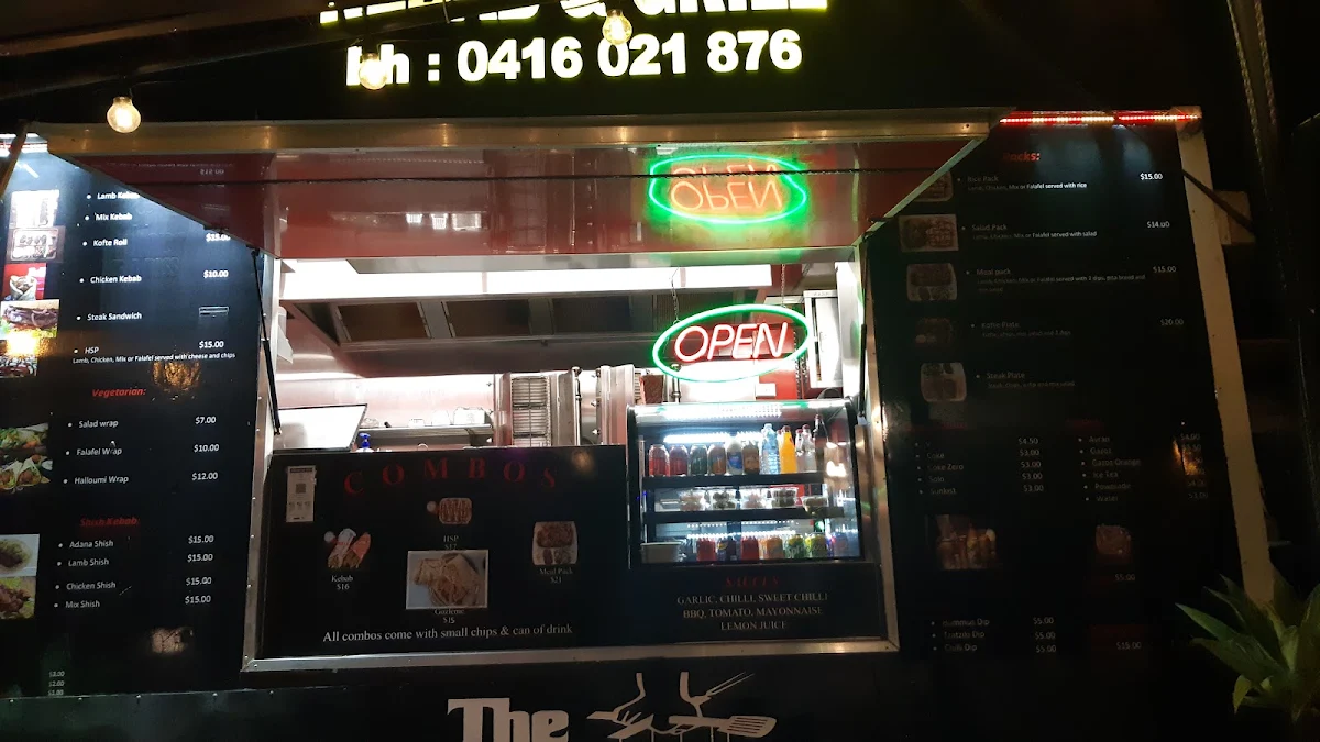 Menu, The Grillfather
