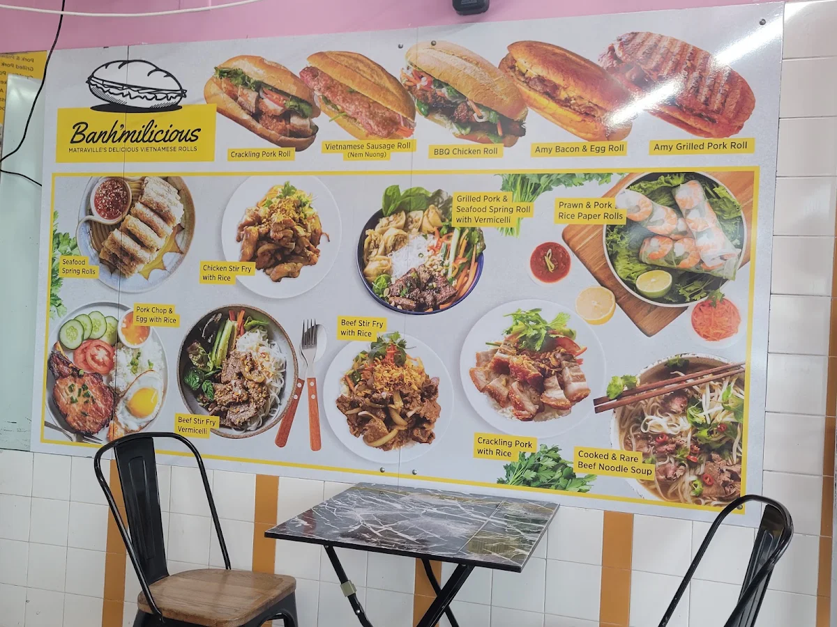 Menu, Banh'milicious