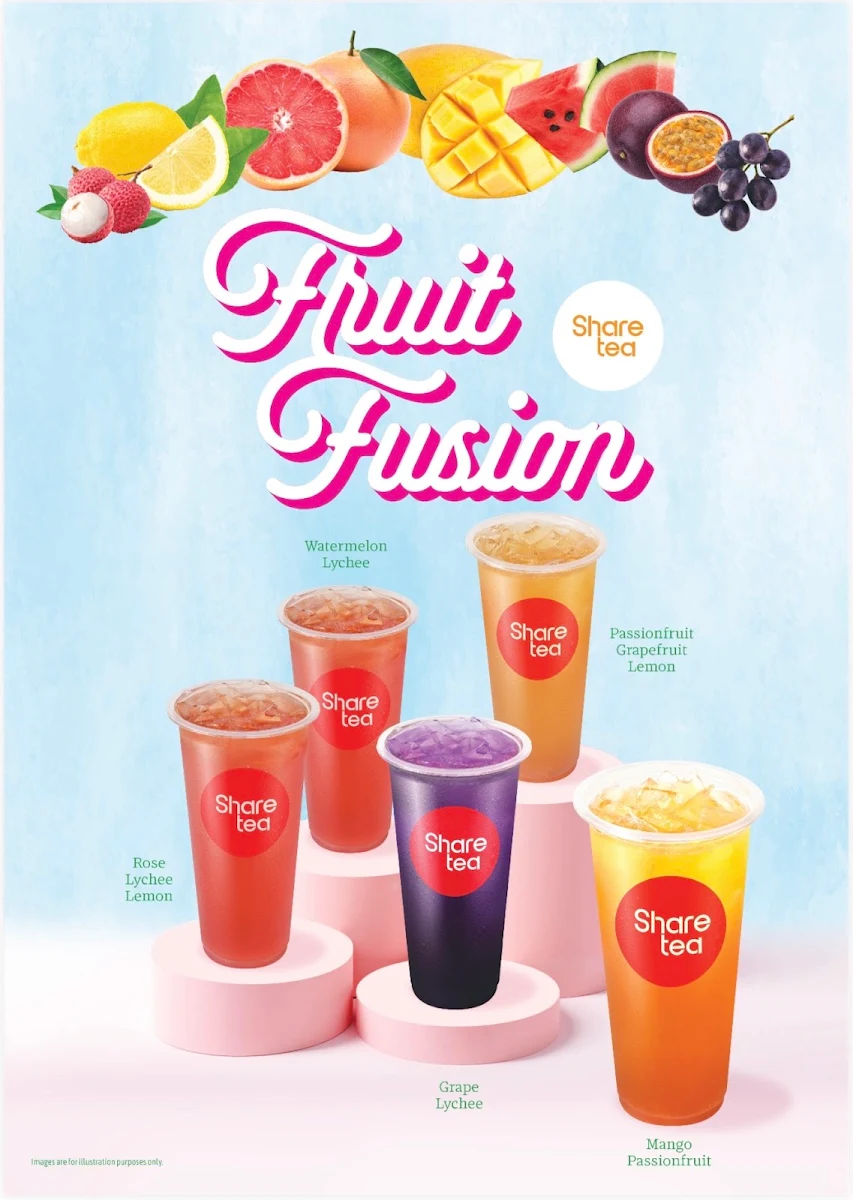 Menu, Sharetea