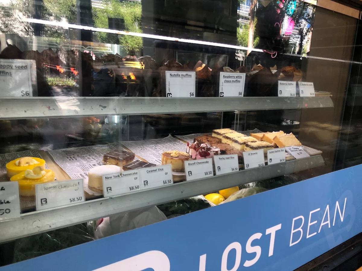 Menu, Lost Bean (Grey Street)