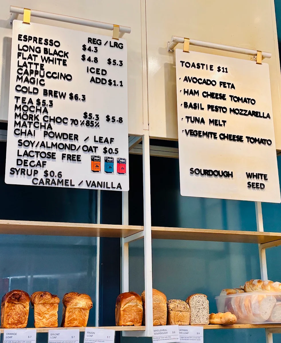 Menu, Brioche by Philip
